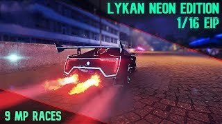 W Motors Lykan Neon Edition 116  Asphalt Legends Unite  Multiplayer Review [upl. by Rosati]