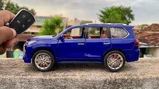 Unboxing of Scale Model Lexus LX 57  Toyota Alphard  Scale 124 Model  Diecast Collection  DIY [upl. by Aniweta923]