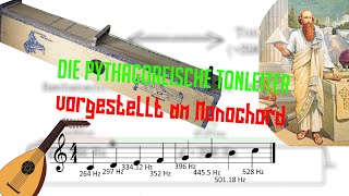 Die Pythagoreische Tonleiter vorgestellt am Monochord [upl. by Dlabihcra]