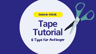 KinesioTape 6 Tipps für Anfänger [upl. by Blanch]