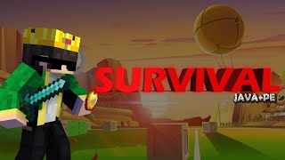 JOIN MY CRACKED SURVIVAL SMP 🔥 JAVA  PE  ANY VERSIONS [upl. by Isaak]