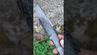 Дамаскmosaic damask handwork Vanya Bogovychdamascussteel knife customknife [upl. by Diley]