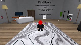 Escape Room Walkthrough  All Rooms  By WreckItGames Roblox [upl. by Meil]