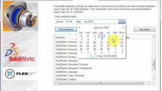 Prestamo de licencias de SolidWorks [upl. by Esinert]