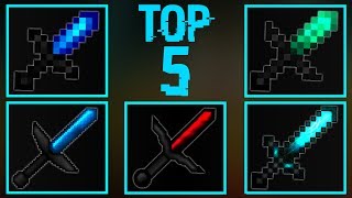 TOP 5 MINECRAFT PVP TEXTURE PACKSFPS BOOSTNO LAG 112111110 [upl. by Yraeg876]