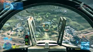 BF3  F18 Caspian Border Gameplay [upl. by Dao379]