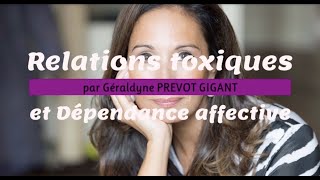 Relations toxiques et dépendance affective  Live FB 2017 [upl. by Aikkin]