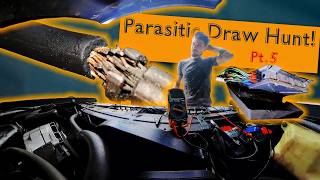 Parasitic Draw Search Pt 5 Disconnecting ECU Light amp AC Switch Burnt Cable [upl. by Melisenda]