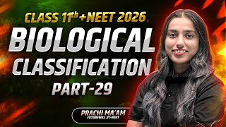 BIOLOGICAL CLASSIFICATION NCERT EXEMPLAR  PRACHI JODHA MA’AM  CLASS 11th  NEET BOTANY [upl. by Aneekan]