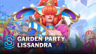 Garden Party Lissandra Wild Rift Skin Spotlight [upl. by Amrak]