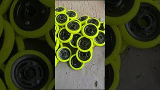 Sweeper cleaning Asia Pacific wheelcasters casterwheels qianyuecaster castorscastersupplier in [upl. by Hallette]