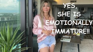 5 SIGNS SHES EMOTIONALLY IMMATURE  best to be aware of emotional immature women [upl. by Ytoc505]