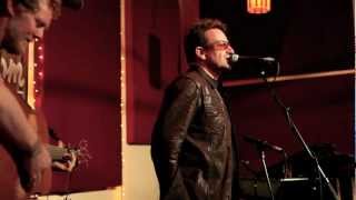 Bono amp Glen Hansard  The Auld Triangle  HD [upl. by Gretal577]