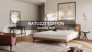 NATUZZI EDITION GIUNCA BEDUpgrade your sleep space [upl. by Ihtac]