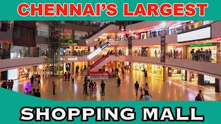 Visiting Chennais Largest Indoor Shopping Mall Express Avenue Mall [upl. by Ailerua397]