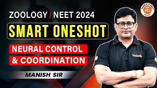 NEURAL CONTROL AND COORDINATION CLASS 11 ONE SHOT  NEET 2024  SMART ONE SHOT  ZOOLOGY BY MD SIR [upl. by Reffinnej]