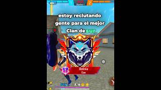 Reclutamiento para el clan ZTK ESPORTS🔥🐺 freefire garena garenalatam highlights [upl. by Legin919]