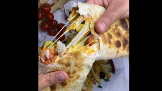 Sandwich escalope  سندويش إسكالوب خفيف و بنين [upl. by Eniawtna]