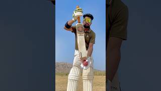 Willage Sports Hard Plastic Bat Performance Test in Ground With Leather Ball cricket shorts test [upl. by Arnaldo141]