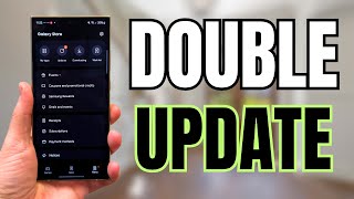 Samsung Double Update Brings Exciting New Features To Galaxy Smartphones [upl. by Llertram]