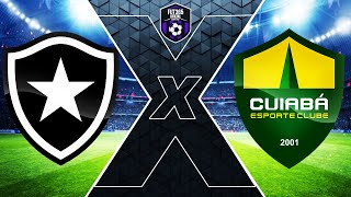 BOTAFOGO x CUIABÁ AO VIVO  Campeonato Brasileiro Série A 33ª RODADA  NARRAÇÃO [upl. by Yatnuahs]