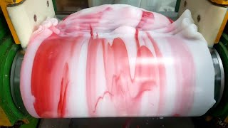 Silicone rubber color mixing  Oddly satisfying silicone color mixing [upl. by Nevyar]