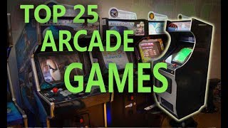 TOP 25 Best Arcade games 80s and 90s [upl. by Eanat]