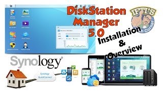 Synology DiskStation Manager 50 DSM5  Setup and Review [upl. by Tnaryb570]