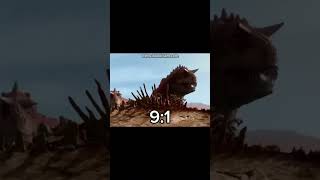 Vastatosaurus vs Disney Carnotaurus viralvideo dinosaur vastatosaurusvsdisneycarnotaurus [upl. by Eitsyrk]