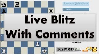 Blitz Chess 2140 with Live Comments Sicilian Taimanov vs jopacs70 with White [upl. by Thetisa672]