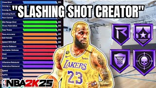 How to make this 6’8 “SLASHING SHOT CREATOR” demigod build in NBA 2k25 [upl. by Xad]