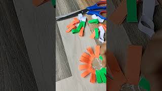 Republic day Badge design youtube art design badge99 craft trending viralvideo yt ytshorts [upl. by Summons]