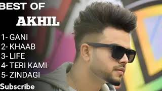 Akhil top hit songsakhil best songs jukeboxromantic songs [upl. by Kama]