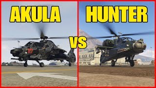 Akula Vs Hunter  GTA Online [upl. by Acir]