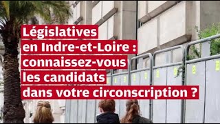 VIDÉO Législatives en IndreetLoire  tout ce quil faut savoir sur le premier tour [upl. by Silvanus331]