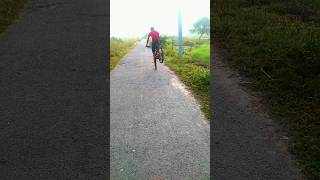 Stoppie 😎 cycle mtbcycle minivlog [upl. by Ariec93]