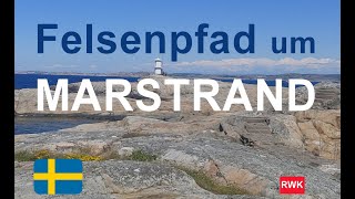 Auf dem Felsenpfad rund um MARSTRAND Schweden [upl. by Bertle]