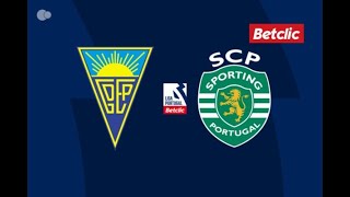 🔴​ ESTORIL X SPORTING EM DIRETO LIGA PORTUGAL [upl. by Natsirt]