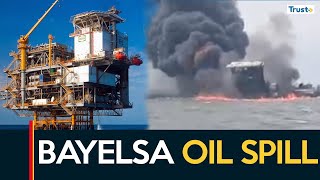 Bayelsa Community Demands Compensation From Britaina Oil Rig [upl. by Elodea21]