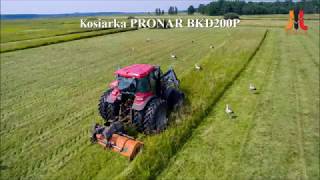 Kosiarka bijakowa PRONAR BKD200P [upl. by Ainoyek431]