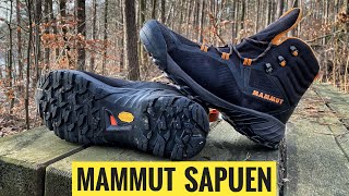 Mammut Sapuen GTX Hight треккинговые ботинки [upl. by Aihsenor28]