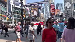 Dundas SquareEaton Centre Toronto On Canada [upl. by Voorhis]