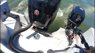 2016 thunderjet 186 merc 115 pro kicker 9 [upl. by Collins]