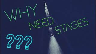 WHY do rockets need stages  Mathematical reasoning Building a model Tsiolkovsky equation [upl. by Breena]