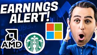 Paul Reacts To MSFT SBUX  AMD Earnings [upl. by Geoffry528]