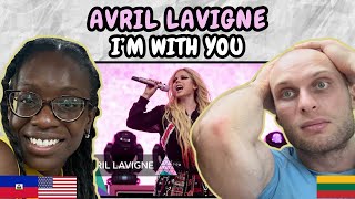 REACTION TO Avril Lavigne  Im With You Live at Glastonbury 2024  FIRST TIME WATCHING [upl. by Eeralav]