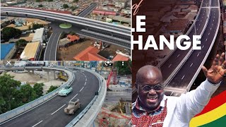 This is the first ever interchange in Tamale Northern Ghana 🇬🇭 [upl. by Warring]