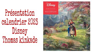 Calendrier Disney Thomas kinkade 2023 [upl. by Eskil]