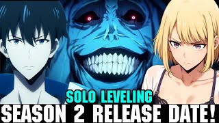 SOLO LEVELING SEASON 2 RELEASE DATE  Prediction  Solo Leveling Episode 13 Release Date [upl. by Oelgnaed]