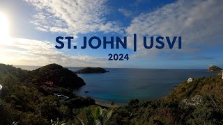 St John  USVI  2024 [upl. by Ayahsal]